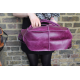 Bach Small Tote Purple Leather 